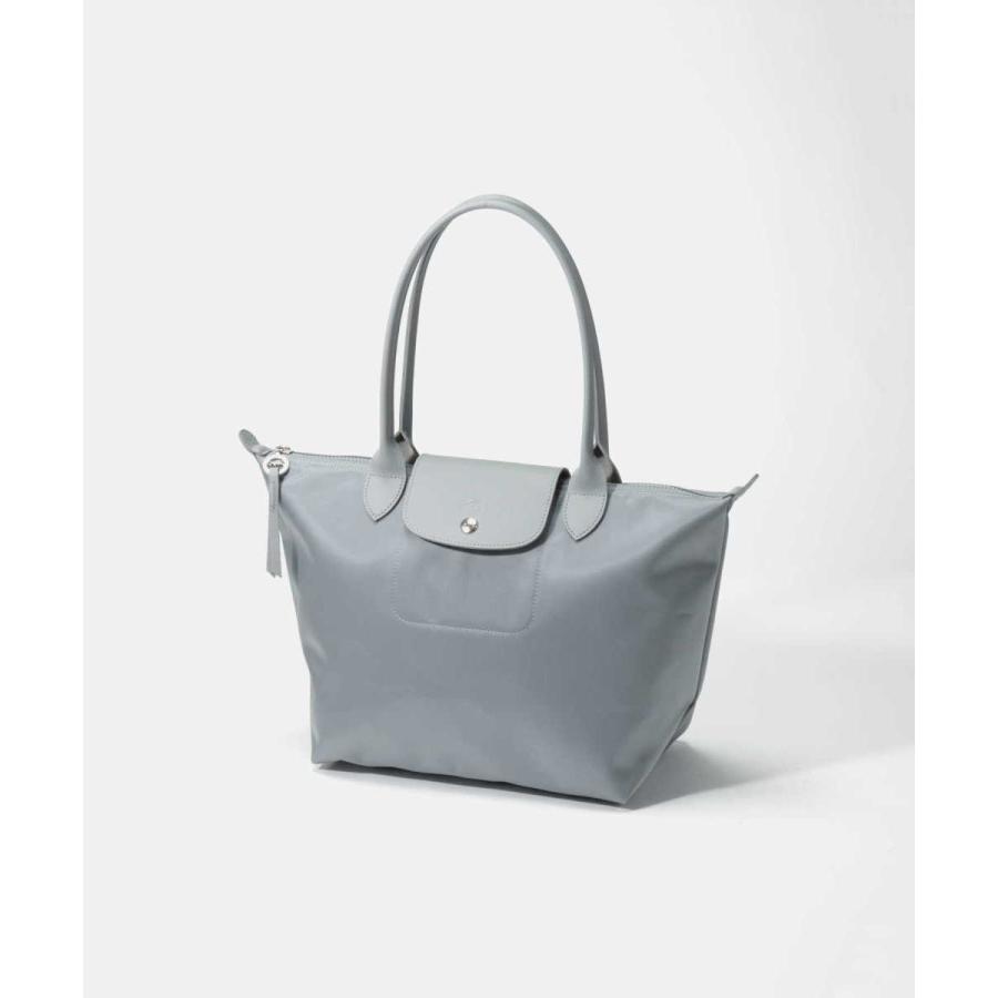 ロンシャン レザー トートバッグ グレー 大容量 A4可 LONGCHAMP LONGCHAMP（ロンシャン） LONGCHAMP 2605 598 トートバッグ ル プリ