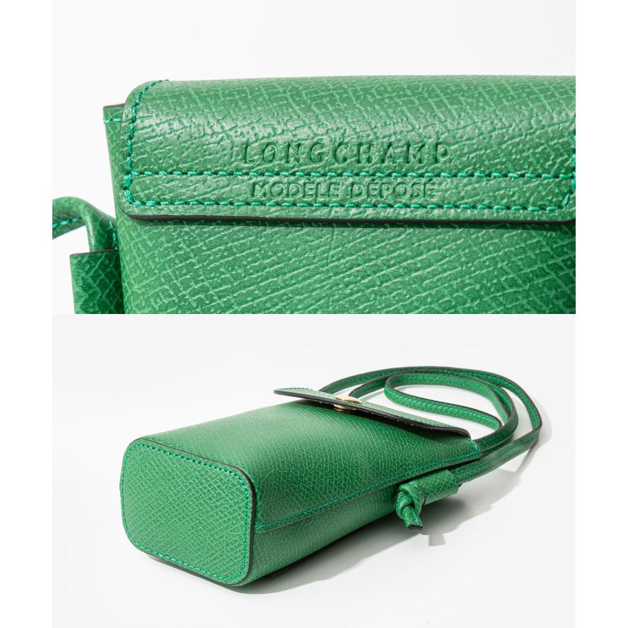 ロンシャン LONGCHAMP Epure エピュレ Phone case with leather lace スマートフォンケース 34193 HYZ ショルダーバッグ レディース バッグ 爆買の画像