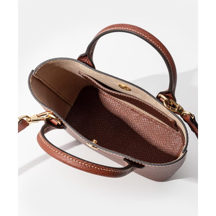 LONGCHAMP - 新品 ロンシャン LONGCHAMP  エピュレ ブラウン エピュレ S バケットバッグ ブラウン - レザー | ロンシャン JP