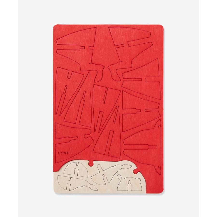 ロヴィ Lovi WOODEN 3D DECORATIONS デコレーションズ Elf Girl 8cm エルフガール 妖精 クリスマス オーナメントカード グリーティングカード 北欧 ツリー 爆買 | lovi | 06