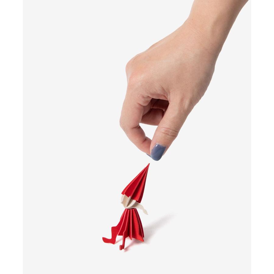 ロヴィ Lovi WOODEN 3D DECORATIONS デコレーションズ Elf Girl 8cm エルフガール 妖精 クリスマス オーナメントカード グリーティングカード 北欧 ツリー 爆買 | lovi | 07