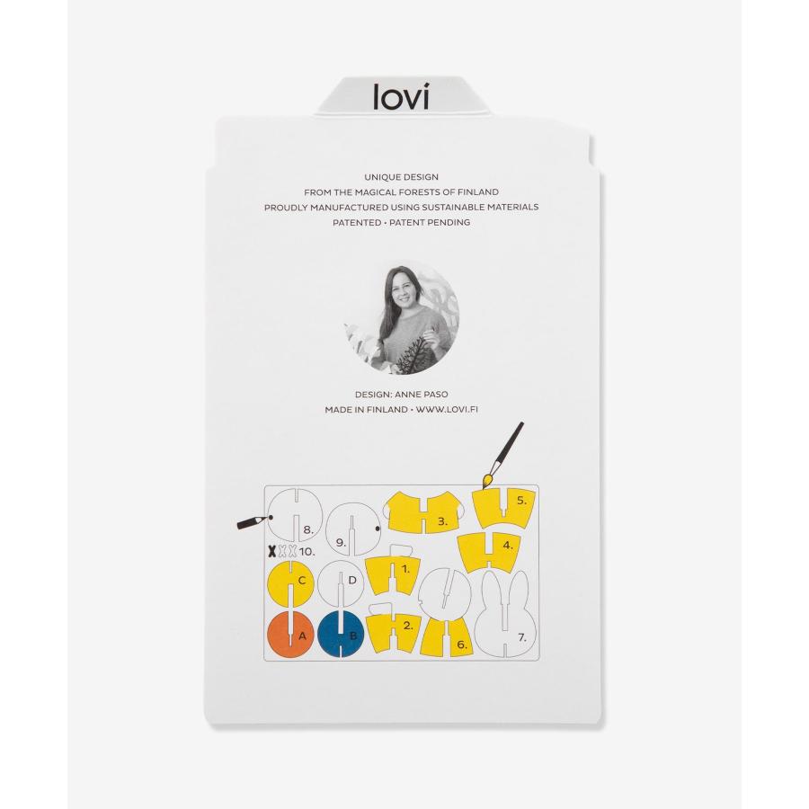 ロヴィ Lovi MIFFY BY LOVI COLOR YOURSELF ミッフィー Miffy & Ball 10cm ボール オーナメントカード グリーティングカード 北欧 爆買 | lovi | 11