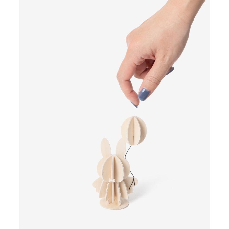 ロヴィ Lovi MIFFY BY LOVI COLOR YOURSELF ミッフィー Miffy & Balloon 13.5cm バルーン オーナメントカード グリーティングカード 北欧 爆買 | lovi | 06