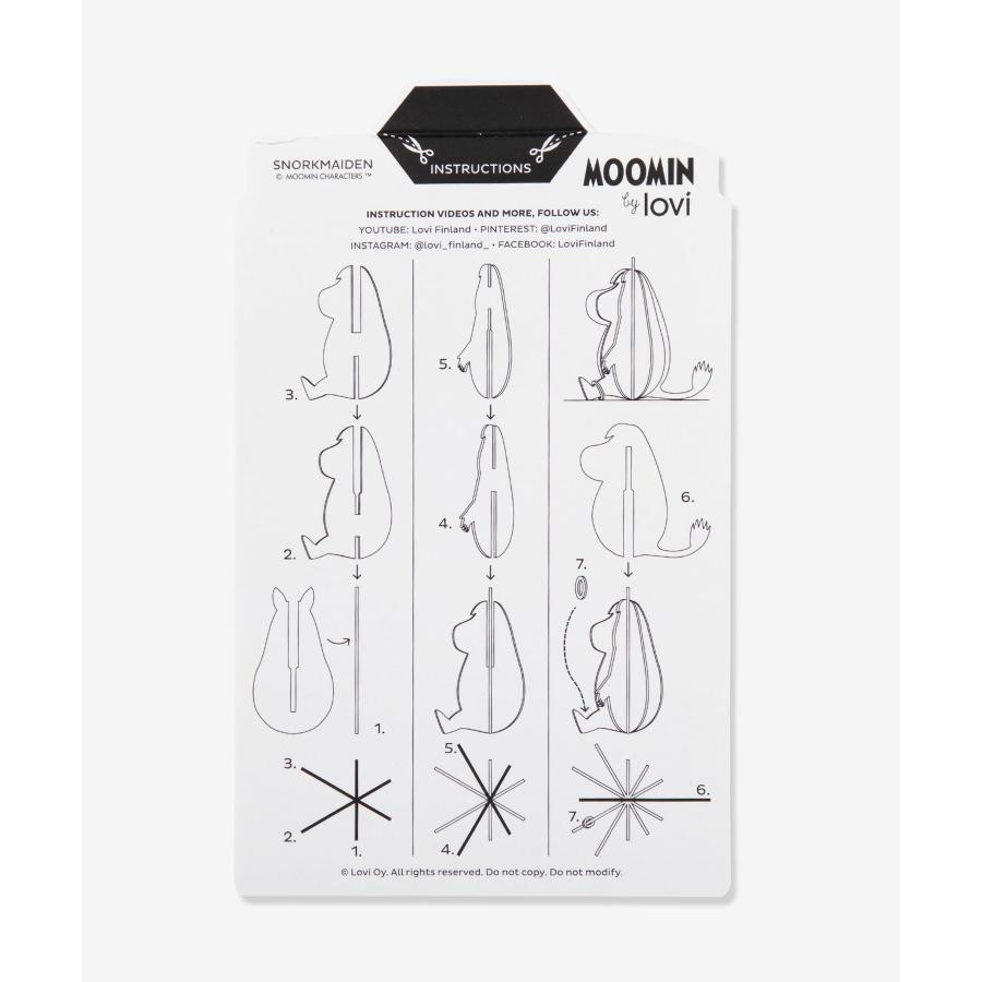 ロヴィ Lovi MOOMIN BY LOVI Snorkmaiden 9cm ムーミン フローレン スノークメイデン スノークのおじょうさん クリスマス 爆買 | lovi | 11