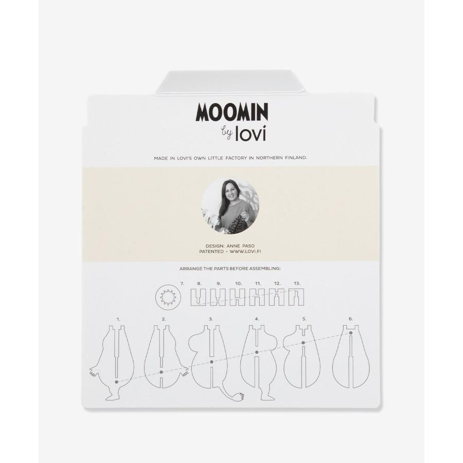 ロヴィ Lovi MOOMIN BY LOVI Moominpappa 13cm ムーミン ムーミンパパ クリスマス オーナメントカード グリーティングカード 爆買 | lovi | 10