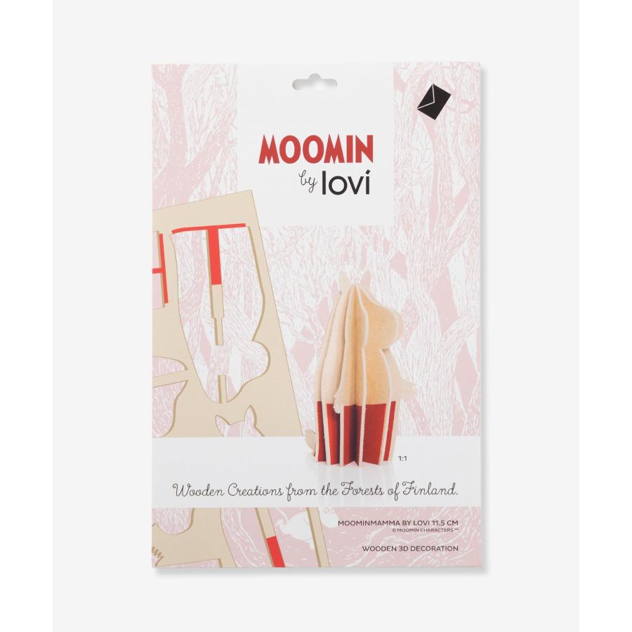 ロヴィ Lovi MOOMIN BY LOVI Moominmamma 11.5cm ムーミン ムーミンママ クリスマス オーナメントカード グリーティングカード 爆買 | lovi | 02