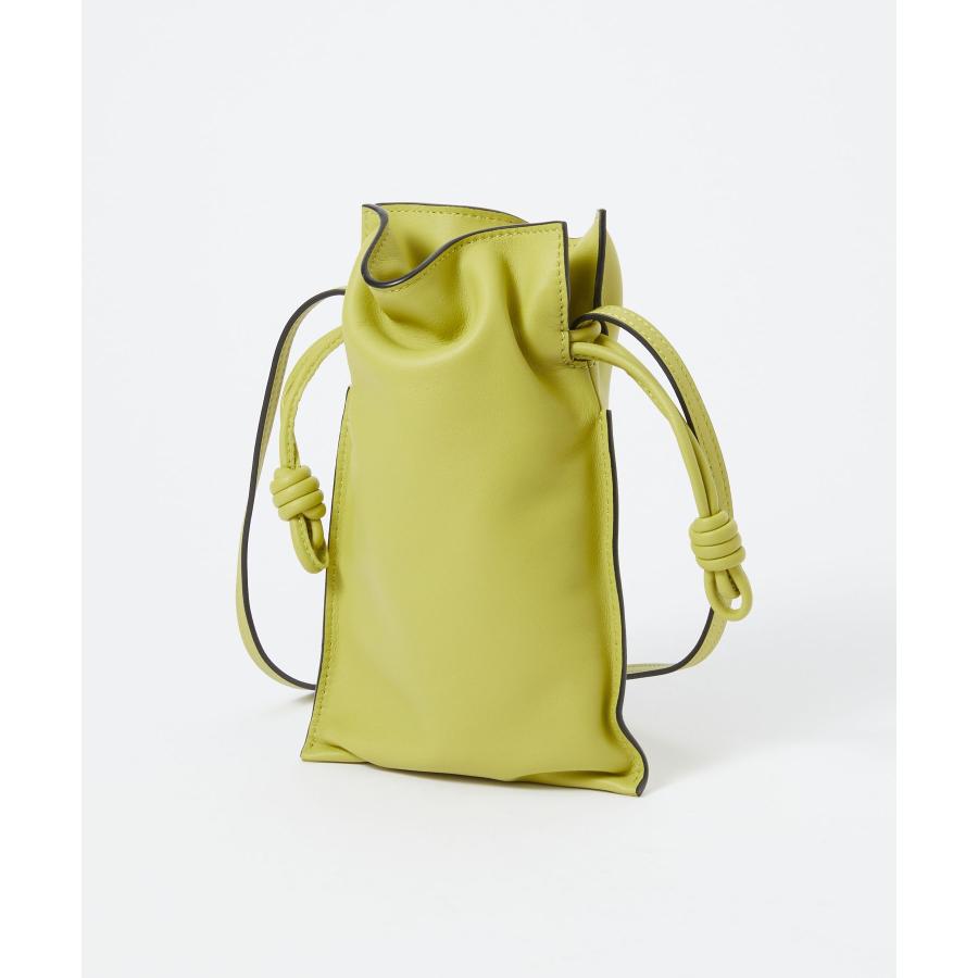 LOEWE　ロエベ　フラミンゴ　バッグチャーム　ファー　カーフ　ブルー　イエロー LOEWE ロエベ フラミンゴ バッグチャーム ファー カーフ ブルー