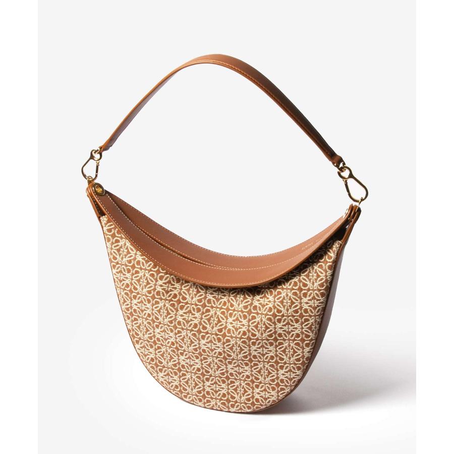 【美品】Loewe ハンドバッグ ブラウン レザー アナグラム ロエベ LOEWE（ロエベ） LOEWE A923PL9X01 ハンドバッグ レディース バッグ