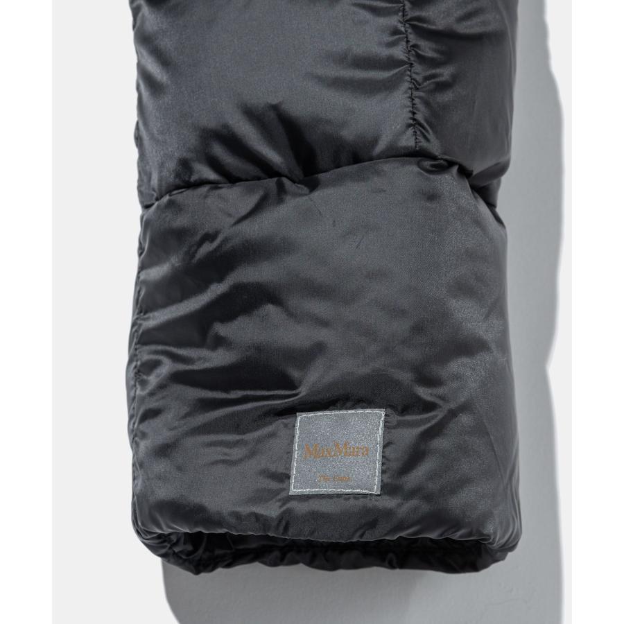 希少XL マックスマーラ セイパ SEIPA 光沢 グレー シベリアダウンコート Max Mara マックスマーラ ザ キューブ The Cube SEIPAR セイパ