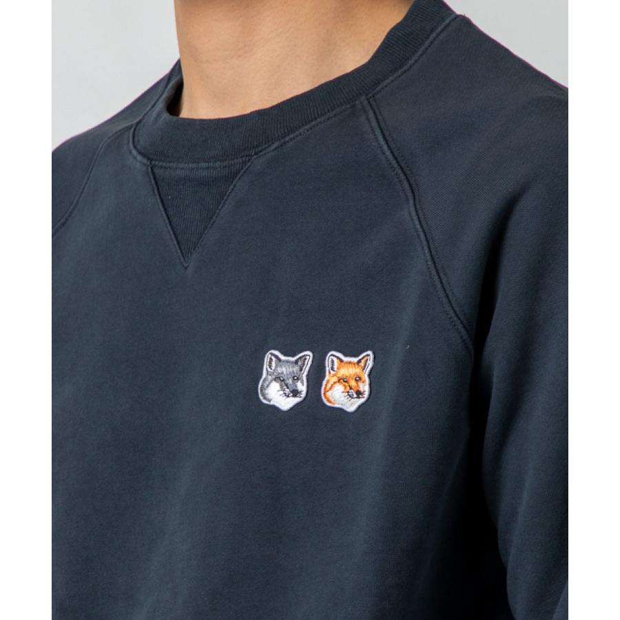MAISON KITSUNE メゾンキツネ メンズ ロンT トレーナー M MAISON KITSUNE メゾンキツネ トレーナー FOX HEAD PATCH