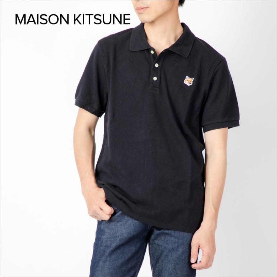 MAISON KITSUNE メゾンキツネ FU00203KJ7007 ポロシャツ メンズ MAISON KITSUNE メゾンキツネ FU00203KJ7007 ポロシャツ メンズ