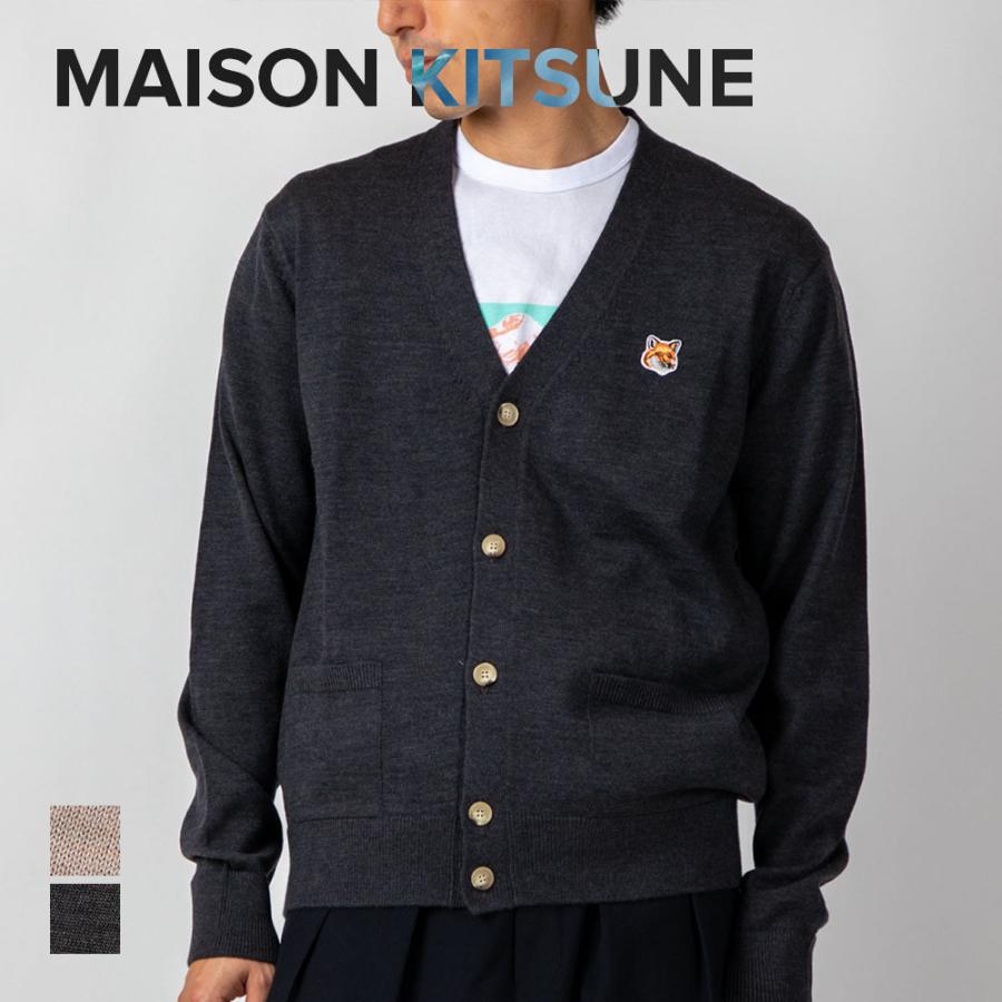 メゾンキツネ MAISON KITSUNE GU00542KT1036 カーディガン メンズ