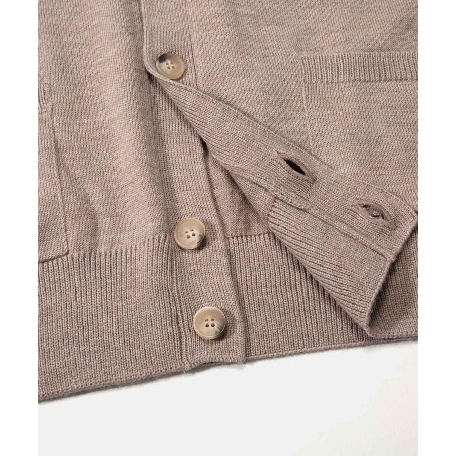 メゾンキツネ MAISON KITSUNE GU00542KT1036 カーディガン メンズ レディース トップス 長袖 フォックスヘッド パッチ クラシック ウール Vネック シンプル | MAISON KITSUNE | 11