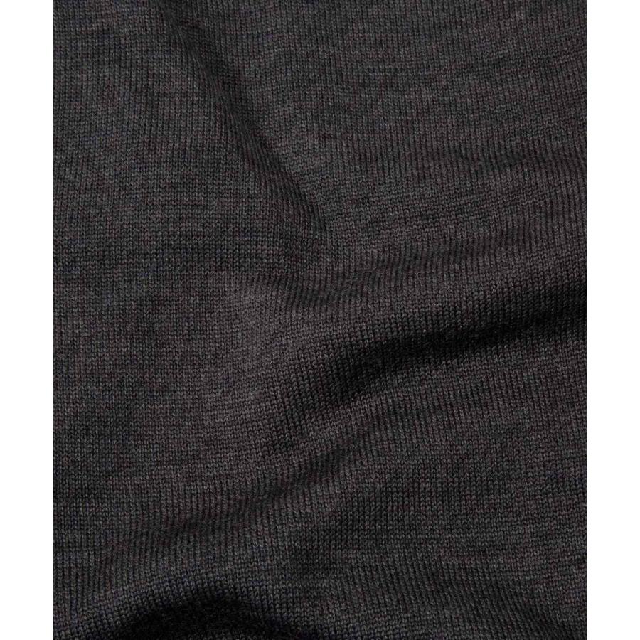 メゾンキツネ MAISON KITSUNE GU00542KT1036 カーディガン メンズ レディース トップス 長袖 フォックスヘッド パッチ クラシック ウール Vネック シンプル | MAISON KITSUNE | 06