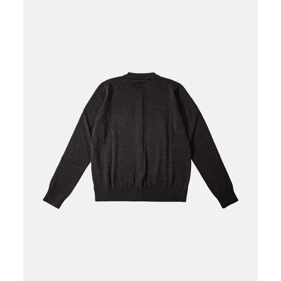 メゾンキツネ MAISON KITSUNE HW00521KT1036 カーディガン レディース トップス 長袖 フォックスヘッド パッチ アジャステッド ウール ニット カジュアル | MAISON KITSUNE | 12