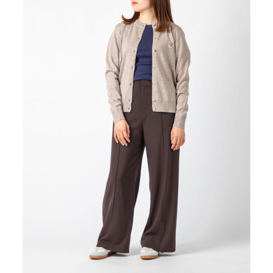 メゾンキツネ MAISON KITSUNE HW00521KT1036 カーディガン レディース トップス 長袖 フォックスヘッド パッチ アジャステッド ウール ニット カジュアル | MAISON KITSUNE | 14