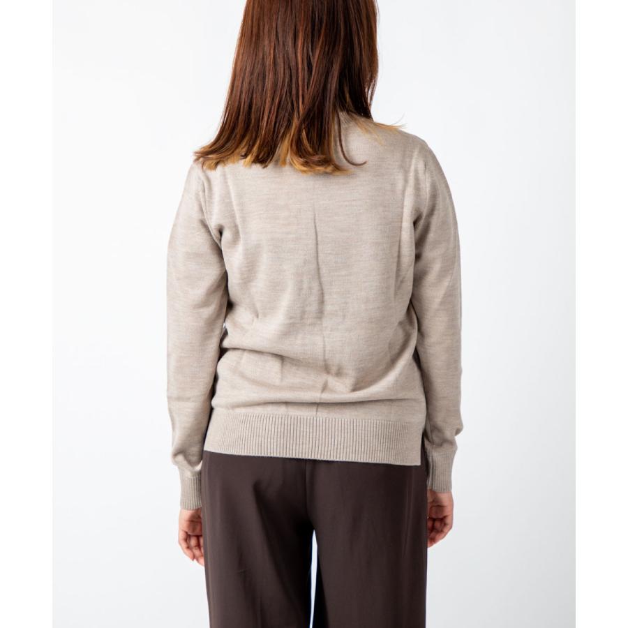 メゾンキツネ MAISON KITSUNE HW00521KT1036 カーディガン レディース トップス 長袖 フォックスヘッド パッチ アジャステッド ウール ニット カジュアル | MAISON KITSUNE | 15