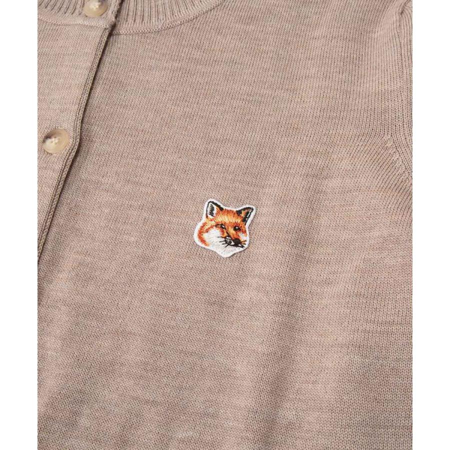 メゾンキツネ MAISON KITSUNE HW00521KT1036 カーディガン レディース トップス 長袖 フォックスヘッド パッチ アジャステッド ウール ニット カジュアル | MAISON KITSUNE | 03
