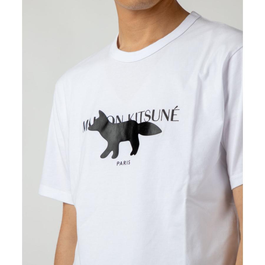 MAISON KITSUNE ストライプ T シャツ 半袖 Mサイズ MAISON KITSUNE（メゾン キツネ） MAISON KITSUNE IM00153KJ0008 T