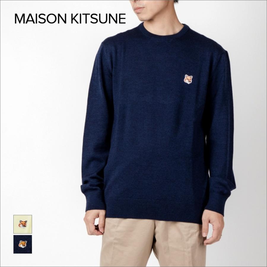 MAISON KITSUNE メゾンキツネ IU00504KT1036 ニット メンズ