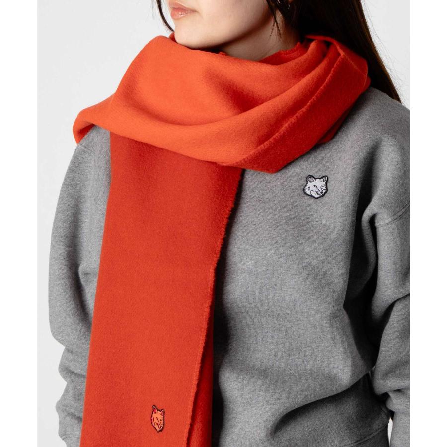 MAISON KITSUNE メゾンキツネ LM06201WA0018 スカーフ FOX HEAD MAISON KITSUNE メゾンキツネ LM06201WA0018 スカーフ FOX HEAD