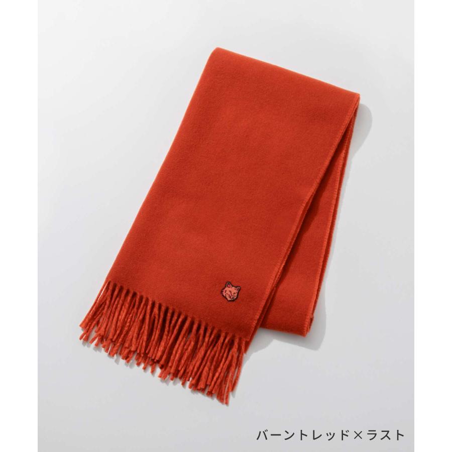MAISON KITSUNE メゾンキツネ LM06201WA0018 スカーフ FOX HEAD MAISON KITSUNE メゾンキツネ LM06201WA0018 スカーフ FOX HEAD