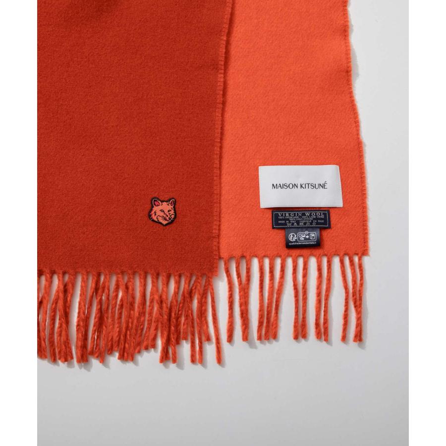 MAISON KITSUNE メゾンキツネ LM06201WA0018 スカーフ FOX HEAD MAISON KITSUNE メゾンキツネ LM06201WA0018 スカーフ FOX HEAD