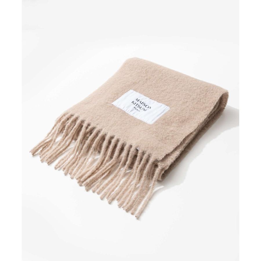スカーフ Baby Scarf - Maison Kitsune - Wool - Brown beige-baby-alpaca-scarf.jpg