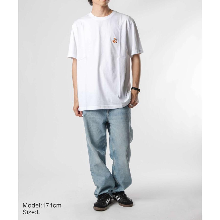 MAISON KITSUNE メゾンキツネ MM00125KJ0008 Tシャツ SPEEDY FOX PATCH  