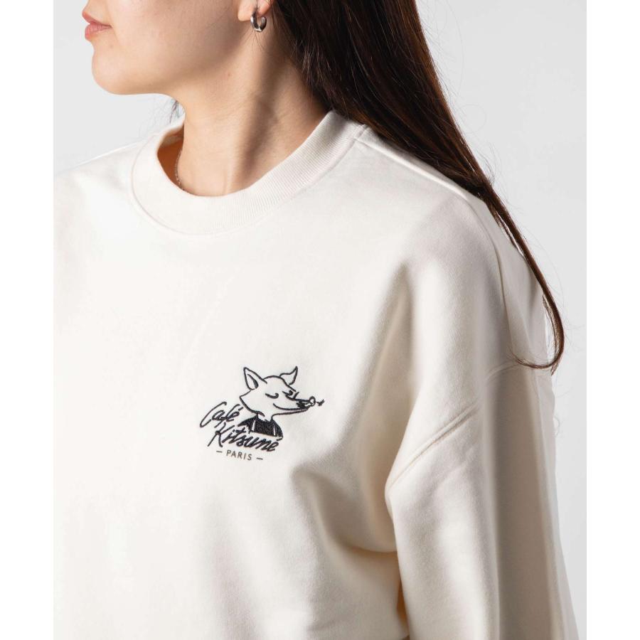 ラスト売り切り メゾンキツネ カフェ フォックス クラシック スウェット MAISON KITSUNE メゾンキツネ CKMU00301KM0330 スウェット CAFE