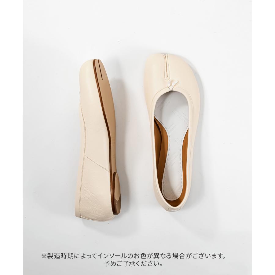 メゾン マルジェラ MAISON MARGIELA S58WZ0042 P3753 バレエシューズ レディース 足袋 シューズ ヴィンテージレザー タビ パンプス T8013 T1003 T4091｜u-stream｜14