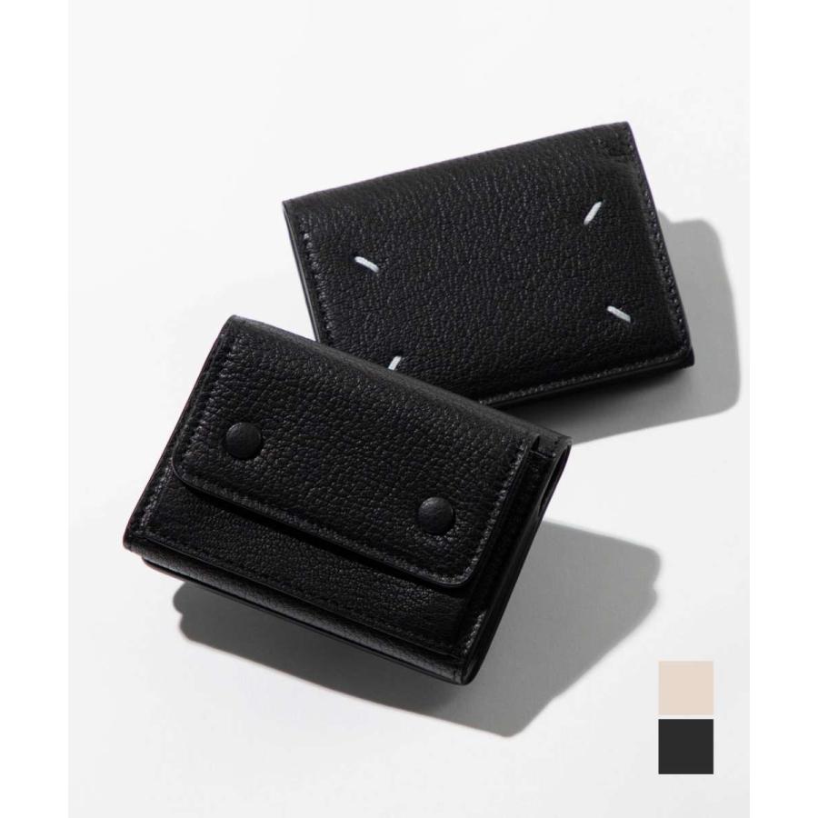 Martin Margiela / 3つ折り財布/レザー/BLK/メンズ/SA3UI0012 Maison Margiela（メゾンマルジェラ） メゾン マルジェラ MAISON