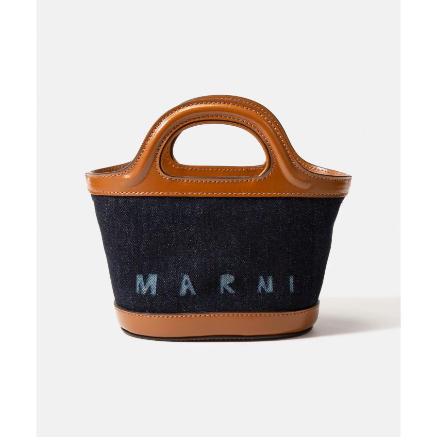 MARNI】トロピカリア マイクロデニムバッグ/ハンドル