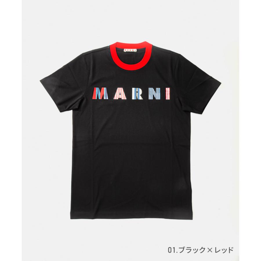 MARNI マルニ HUMU0198P7 USCT12 Tシャツ メンズ トップス 半袖 ロゴT 