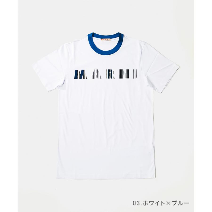 マルニ MARNI HUMU0198P7 USCT12 Tシャツ メンズ トップス 半袖 ロゴT