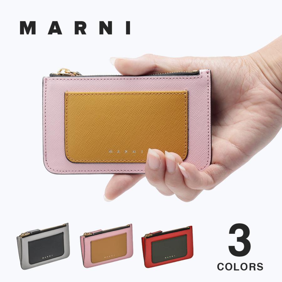 MARNI マルニ LV520 レザー新品未使用 MARNI（マルニ） 二つ折り財布 PFMOQ14U07 LV520 レディース