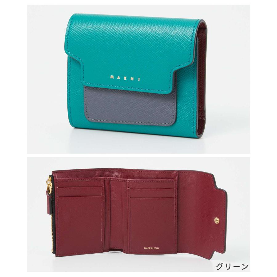 MARNI マルニ PFMO0052U1-LV520 二つ折り財布 レディース 財布