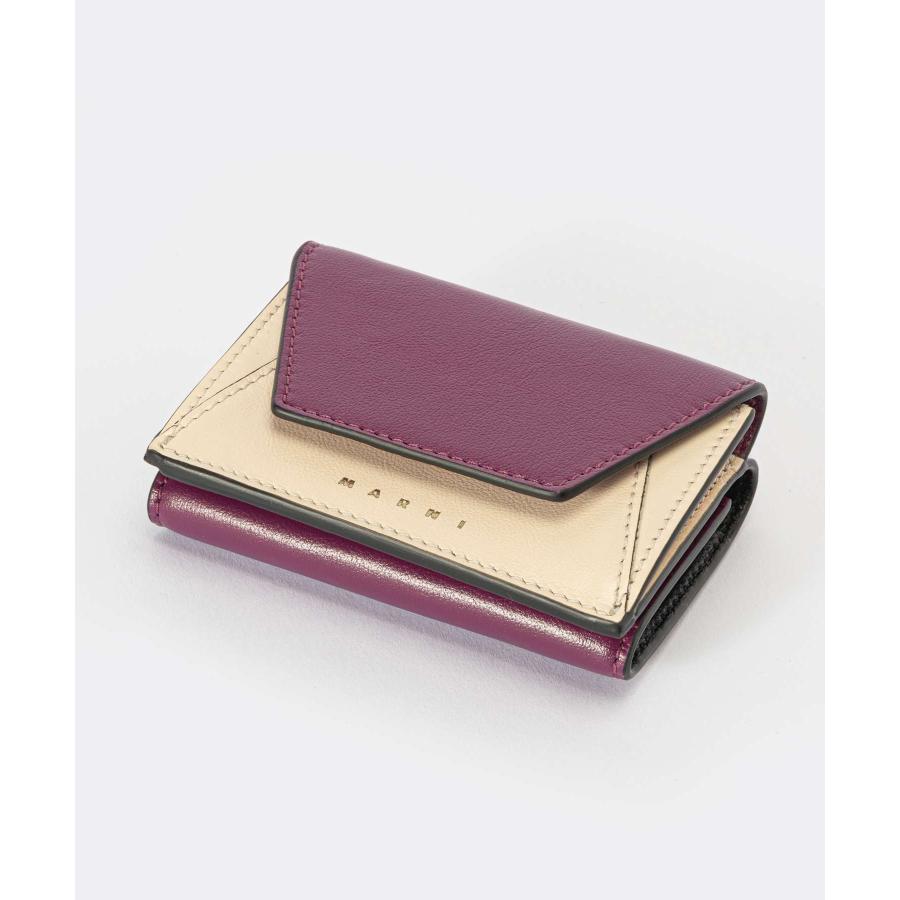 MARNI マルニ PFMO0056U1 P2644 三つ折り財布 MUSEO TRIFOLD MARNI マルニ PFMO0056U1 P2644 三つ折り財布 MUSEO TRIFOLD