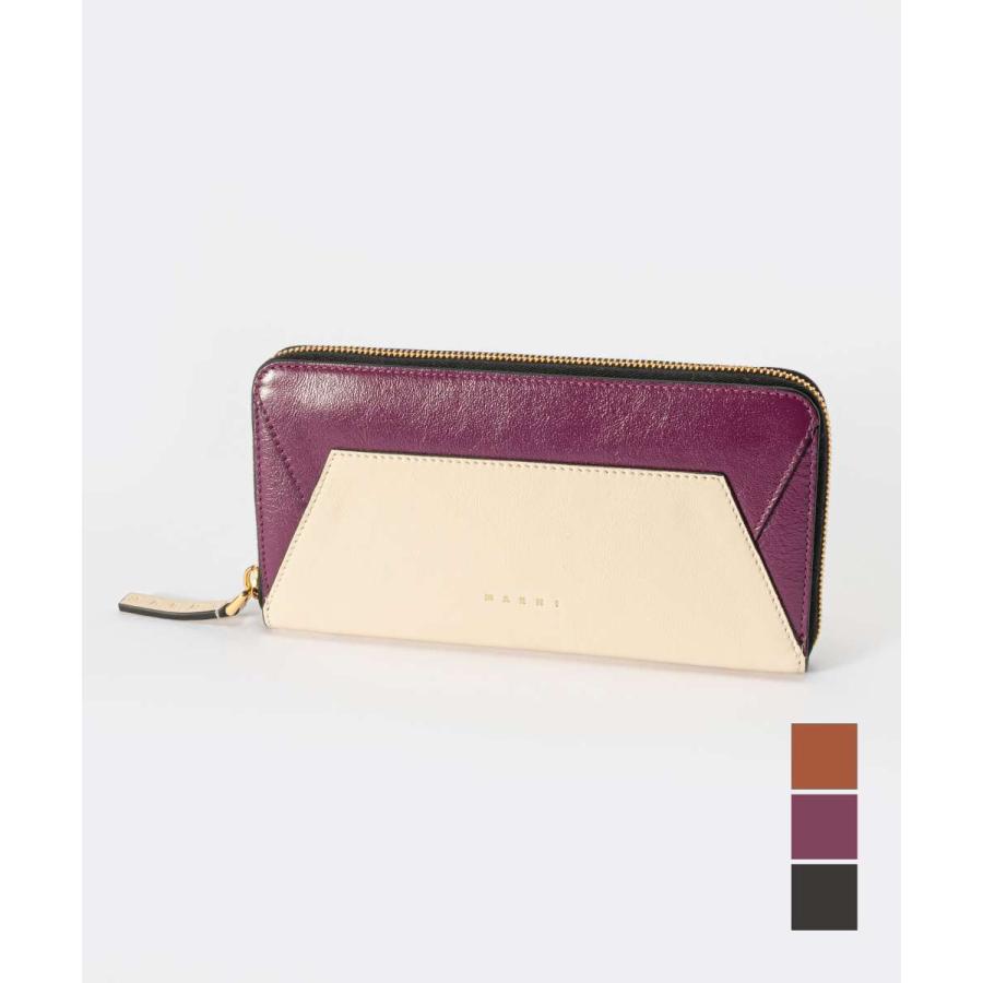 MARNI マルニ PFMO0058U1 P2644 長財布 Museo レディース 財布 レザー 