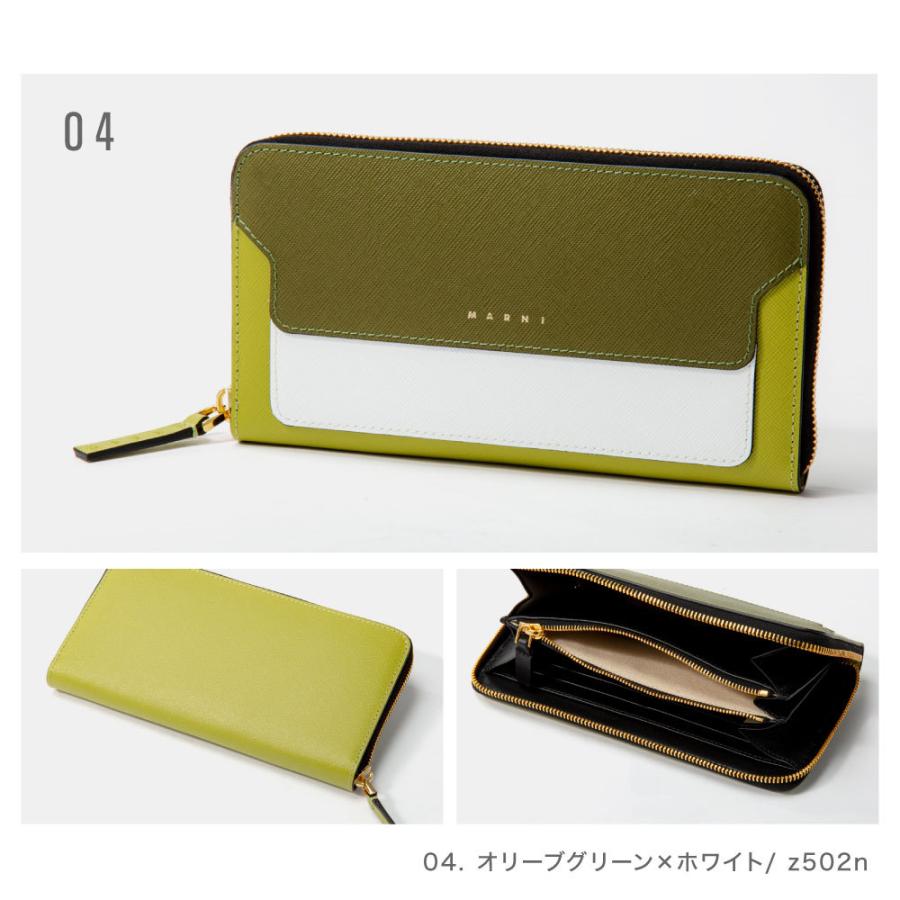 限定セール！大人気✨新品✨未使用品✨ 正規品MARNI レザーウォレット マルニ】レザー製ラウンドファスナーウォレット – GQ SHOP
