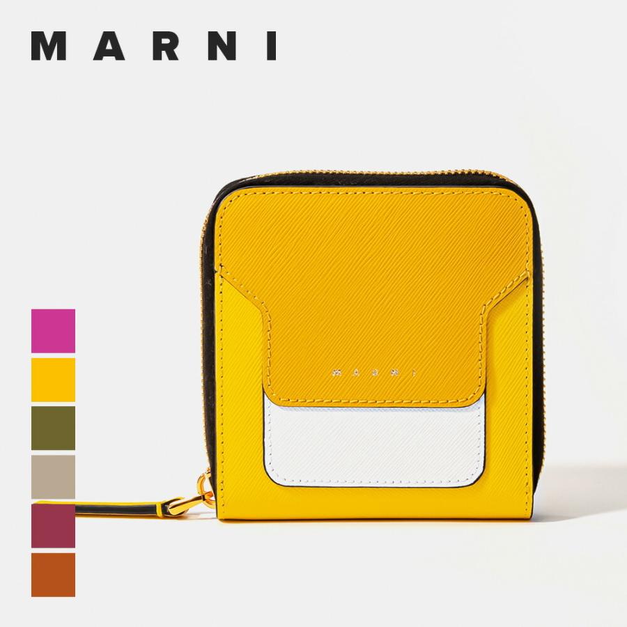 マルニ MARNI 二つ折り財布 PFMOQ09U11 LV520 レディース 財布 ジップアラウンド レザー ウォレット コンパクト プレゼント ギフト おしゃれ シンプル お祝い :mar-pfmoq09u11lv520:U-STREAM - 通販 - Yahoo!ショッピング