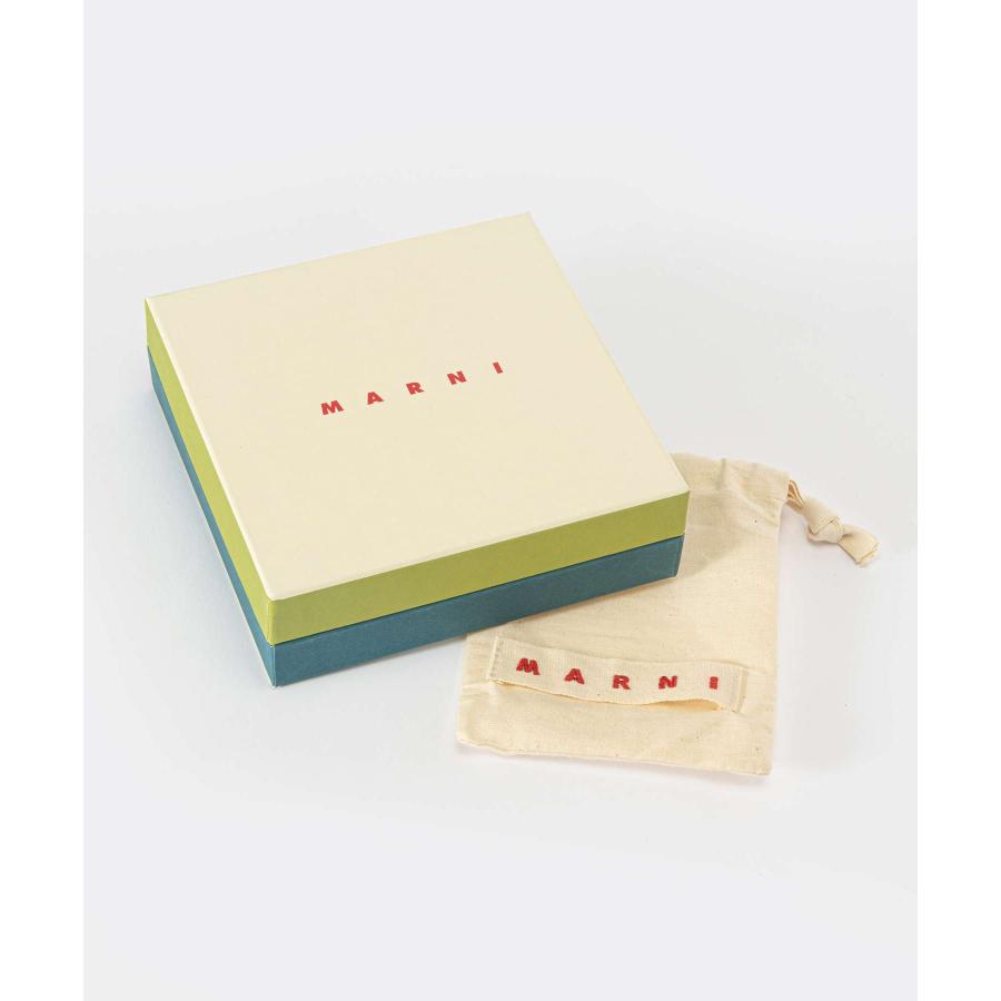 MARNI 二つ折り財布 ベージュ PFMOQ14U07 LV520 MARNI マルニ 二つ折り財布 PFMOQ14U07 LV520 メンズ