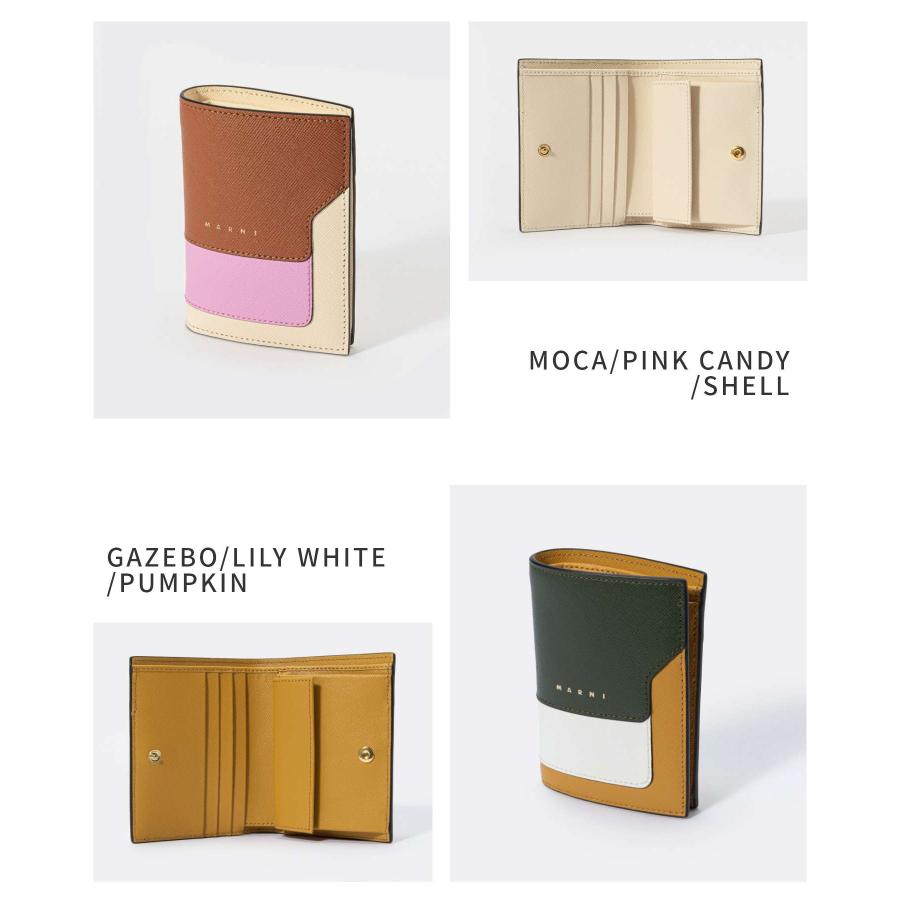 新品未使用　MARNI マルニ　折り財布　ミニ財布　コンパクト財布　カードケース MARNI マルニ 財布 二つ折り ミニ財布 コンパクトウォレット
