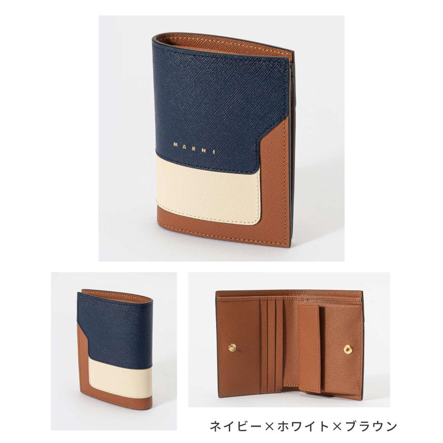 MARNI マルニ 二つ折り財布 PFMOQ14U13 LV520 レディース 財布 MARNI マルニ 二つ折り財布 PFMOQ14U13 LV520 レディース 財布