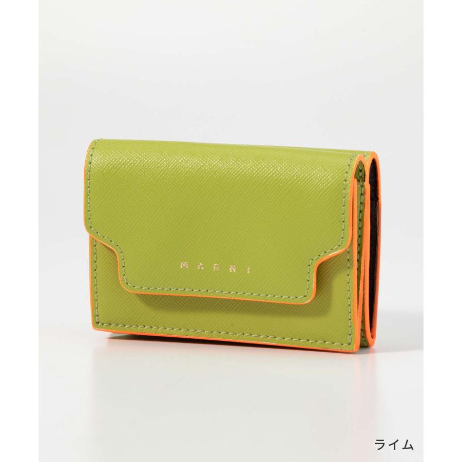 MARNI マルニ 三つ折り財布 PFMOW02U07 LV520 レディース 財布 MARNI マルニ 三つ折り財布 PFMOW02U07 LV520 レディース 財布