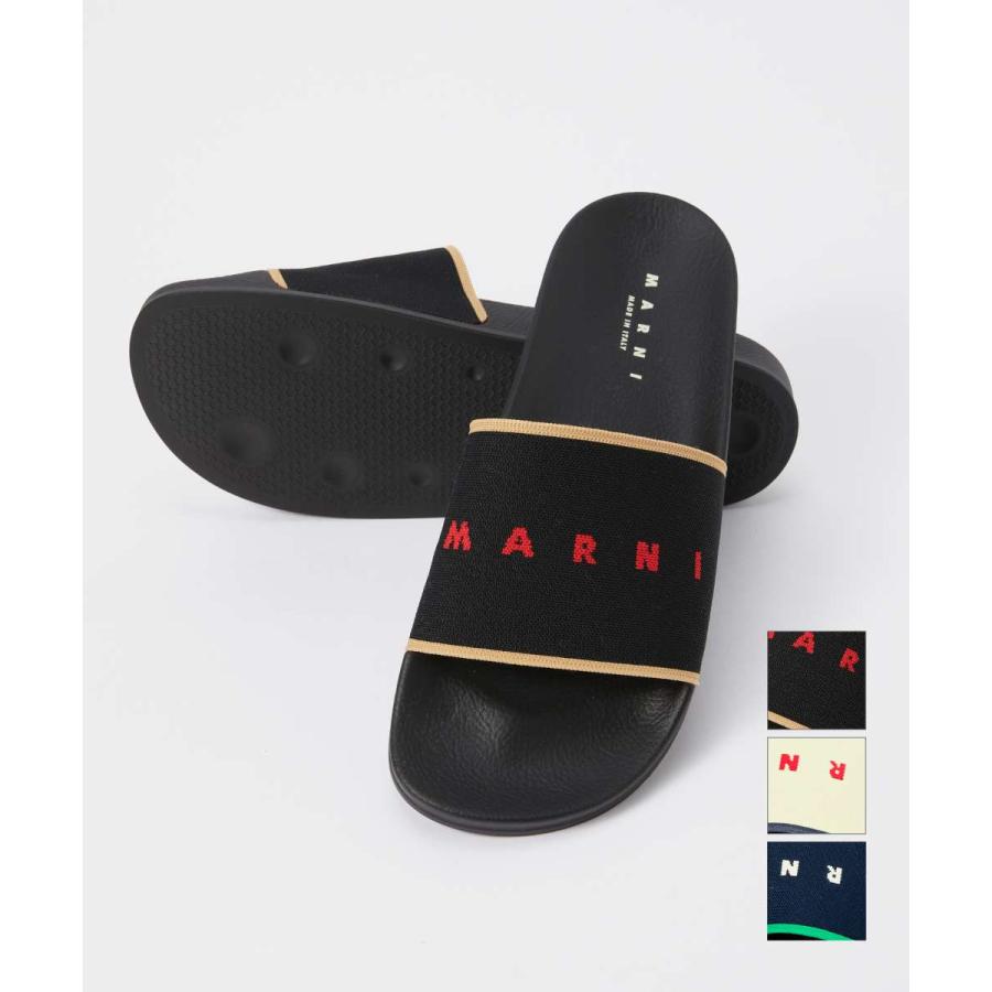 MARNI マルニ SAMR003202 P4547 サンダル メンズ シューズ ロゴ MARNI マルニ SAMR003202 P4547 サンダル メンズ シューズ ロゴ