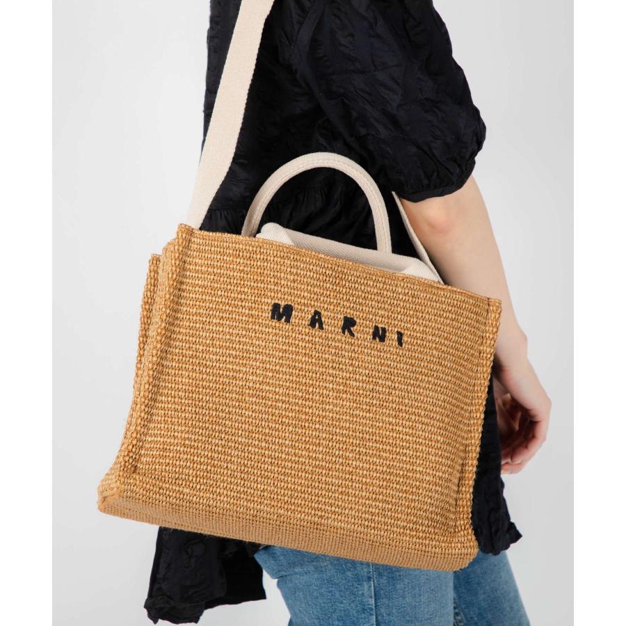 マルニ MARNI SHMP0077U0 P3860 トートバッグ レディース バッグ ショルダーバッグ かごバッグ 手提げ SMALL TOTE  Z0R42 Z1Q44｜u-stream｜19