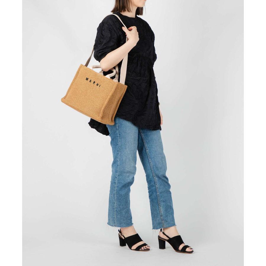 マルニ MARNI SHMP0077U0 P3860 トートバッグ レディース バッグ ショルダーバッグ かごバッグ 手提げ SMALL TOTE  Z0R42 Z1Q44｜u-stream｜20