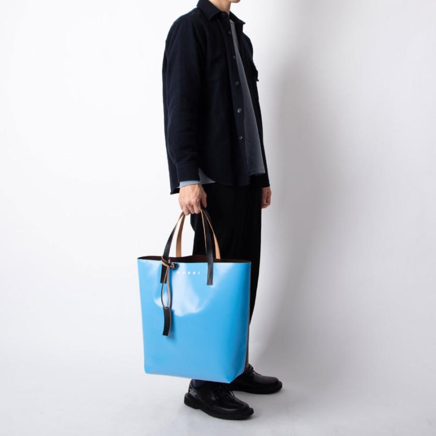 マルニ MARNI PVC トートバッグ　トライベッカ Marni トライベッカ バイカラー トートバッグ | ブラック