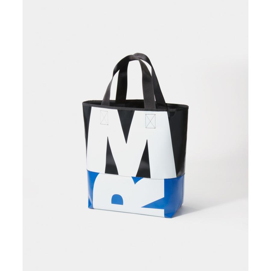 MARNI ★ ロゴ ハンドバッグ / ホワイト Brown and white leather Museo hobo bag with patches | Marni